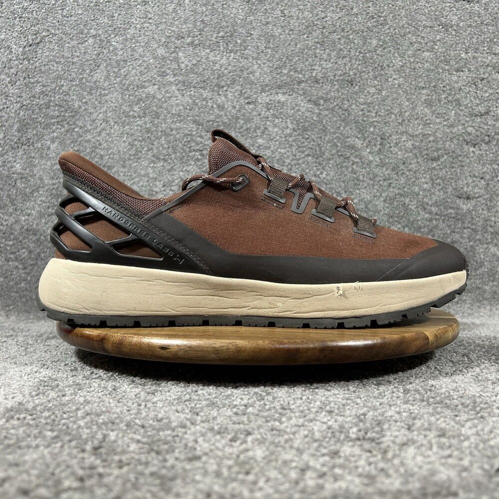 Kizik Wasatch Men's Size 14 Cappuccino Brown Hands Free Hiking Trail Shoes Used